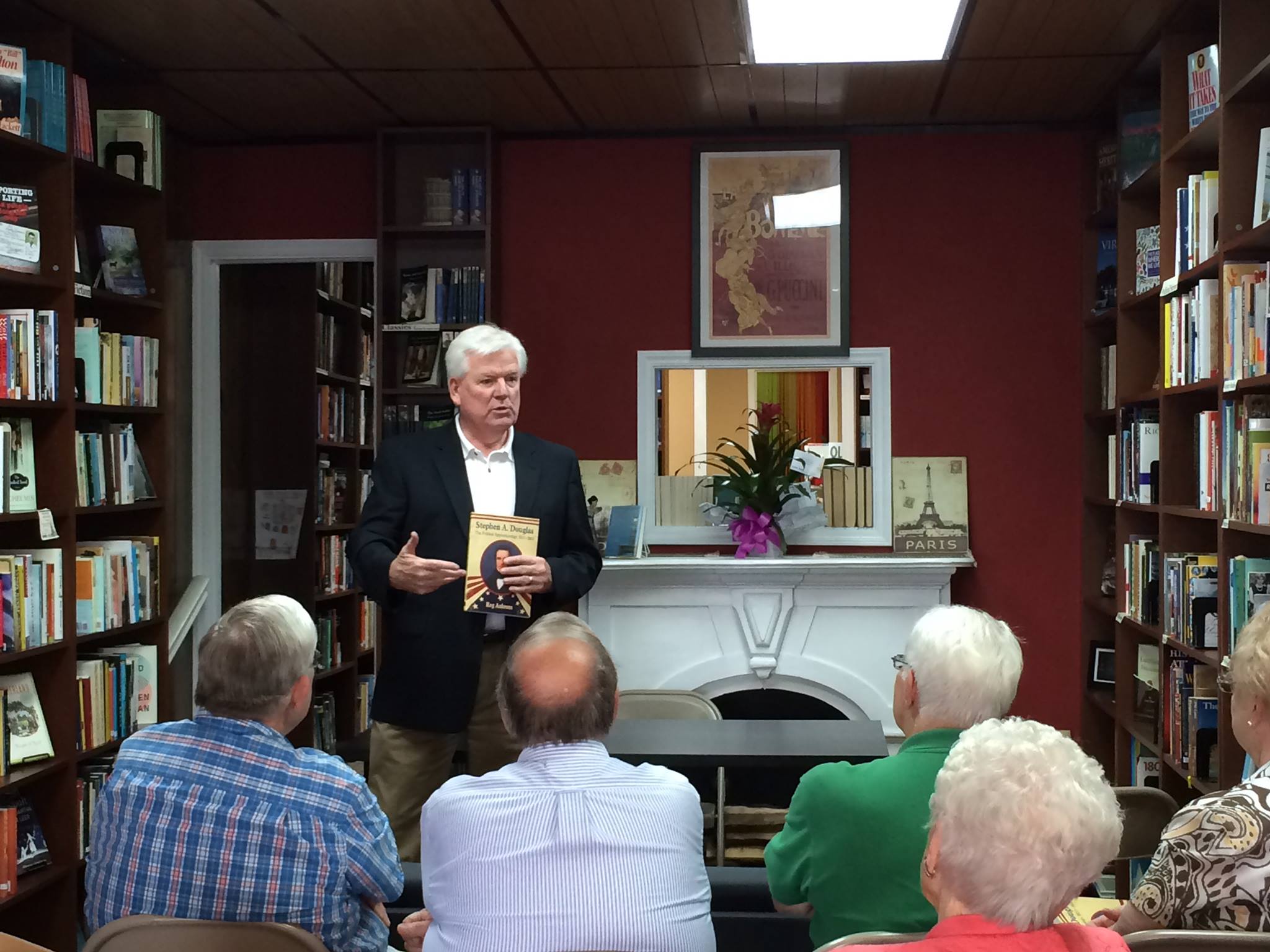 Preseentation at Our Town Books, Jacksonville